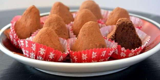 шоколадный трюфель из фасоли