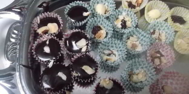 шоколадные ириски