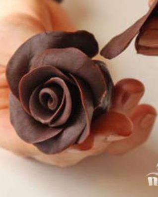Шоколадные розы