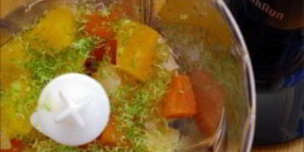 сорбет из кокосового молока