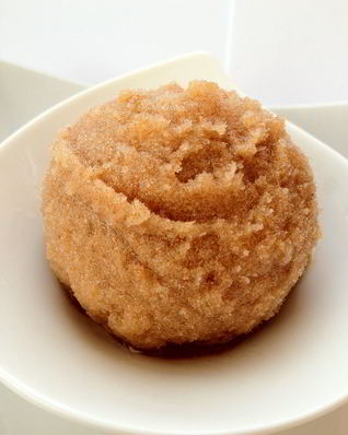 Сорбет из желтых слив