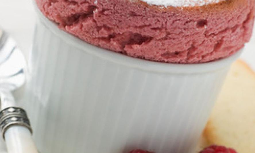 Рецепт малинового суфле