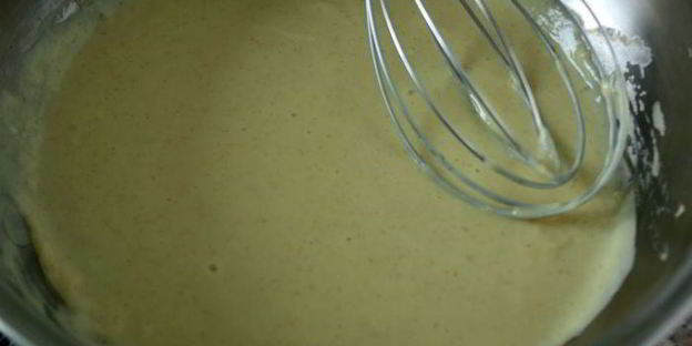 рыбное суфле с горчичным соусом