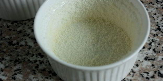 рыбное суфле с горчичным соусом