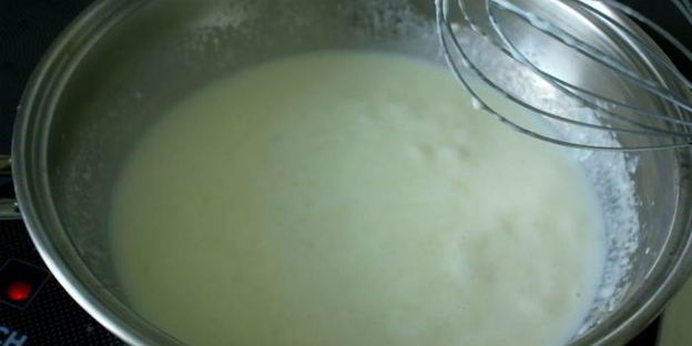 рыбное суфле с горчичным соусом