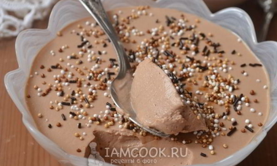 Рецепт шоколадна-кофейного суфле