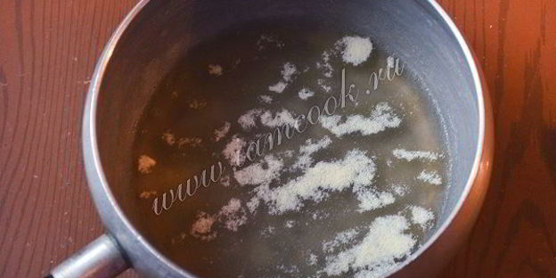 шоколадно-кофейное суфле