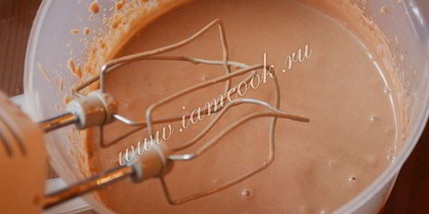 шоколадно-кофейное суфле