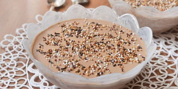 шоколадно-кофейное суфле