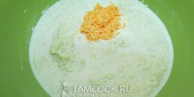 суфле из кабачков