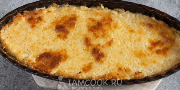 суфле из камбалы