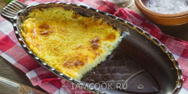 суфле из камбалы