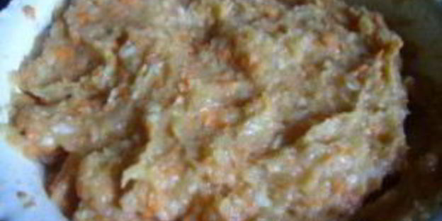 суфле из курицы с овощами