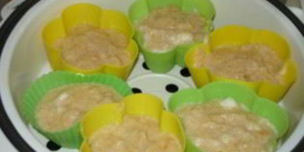 суфле из рыбы на пару