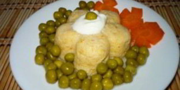 суфле из рыбы на пару