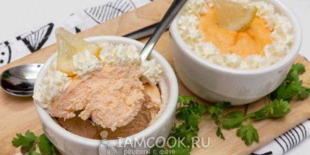 суфле из семги