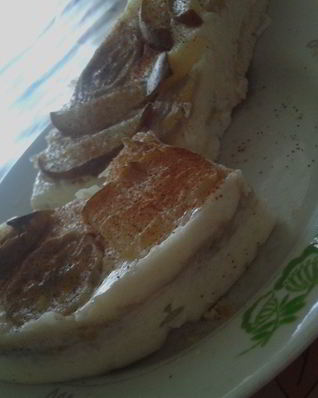 Творожно-банановое суфле в пароварке