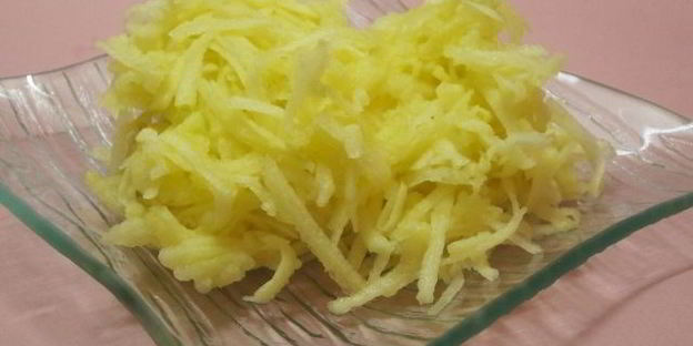 творожно-яблочное суфле