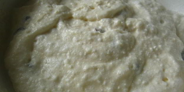 творожное суфле с изюмом