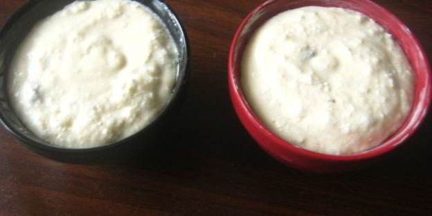 творожное суфле с изюмом