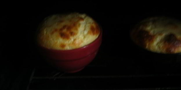 творожное суфле с изюмом