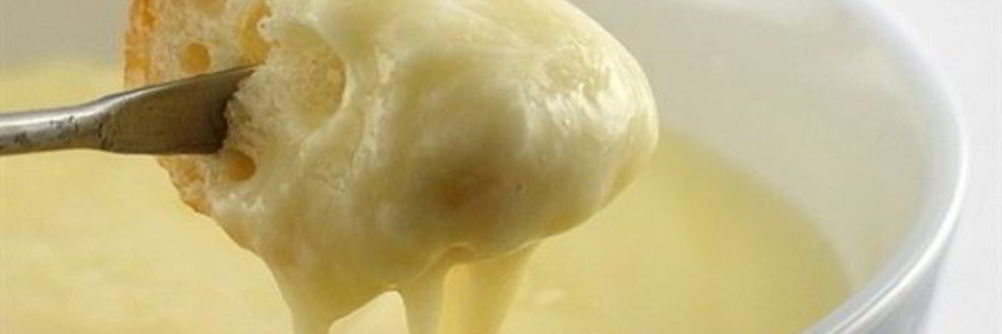 Сырное фондю без вина