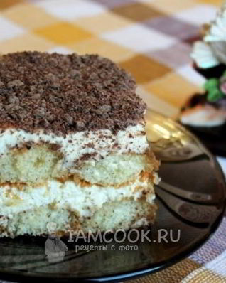 Тирамису без яиц