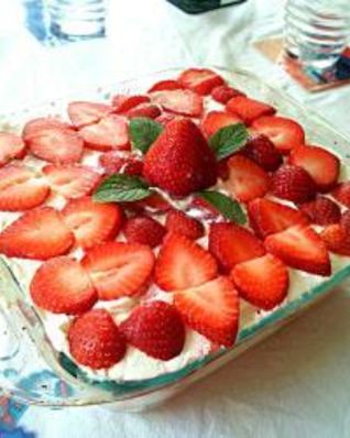 Тирамису с клубникой