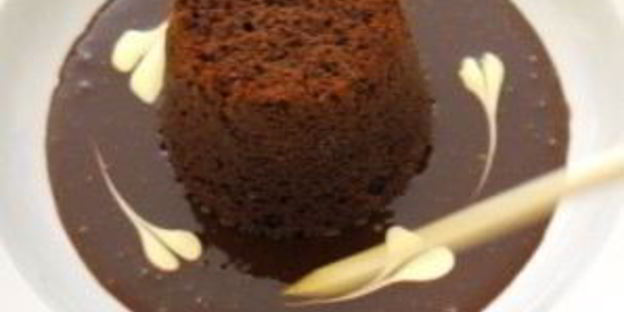 тройной шоколадный пудинг