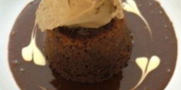 тройной шоколадный пудинг