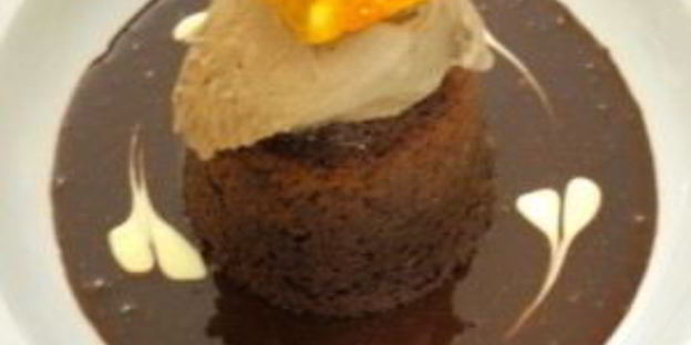 тройной шоколадный пудинг