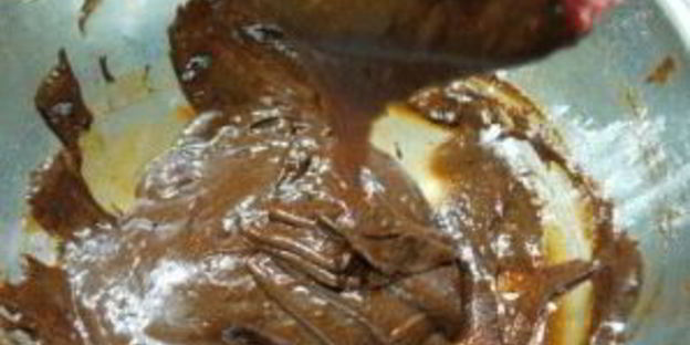 тройной шоколадный пудинг