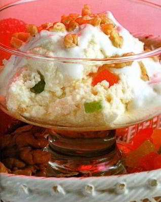 Творог с цукатами