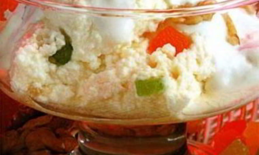 Рецепт творога с цукатами