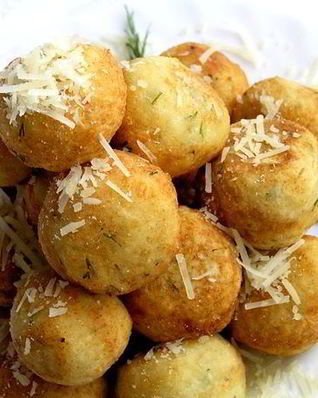 Творожные шарики во фритюре