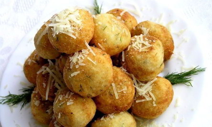 Рецепт творожных шариков во фритюре