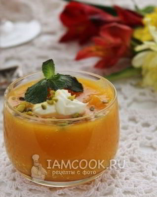 Тыквенный десерт с цитрусовым вкусом