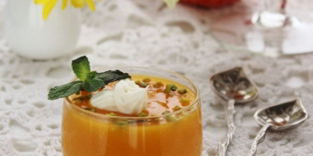 тыквенный десерт с цитрусовым вкусом