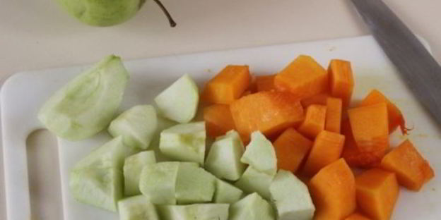 тыквенный десерт с цитрусовым вкусом