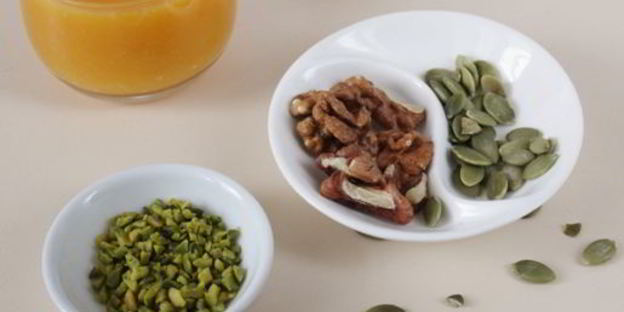 тыквенный десерт с цитрусовым вкусом