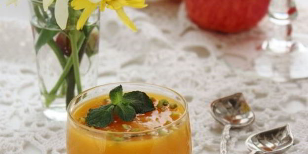 тыквенный десерт с цитрусовым вкусом