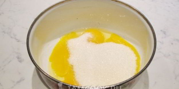 ванильно-шоколадный десерт