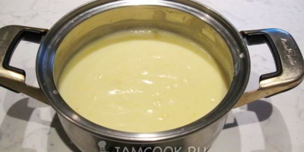 ванильно-шоколадный десерт