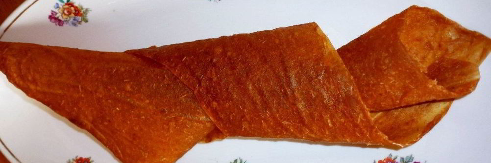 Яблочная пастила с корицей