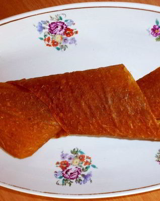 Яблочная пастила с корицей