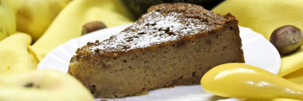 Яблочный пудинг с манкой