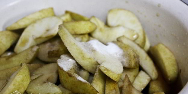 яблочный пудинг с манкой