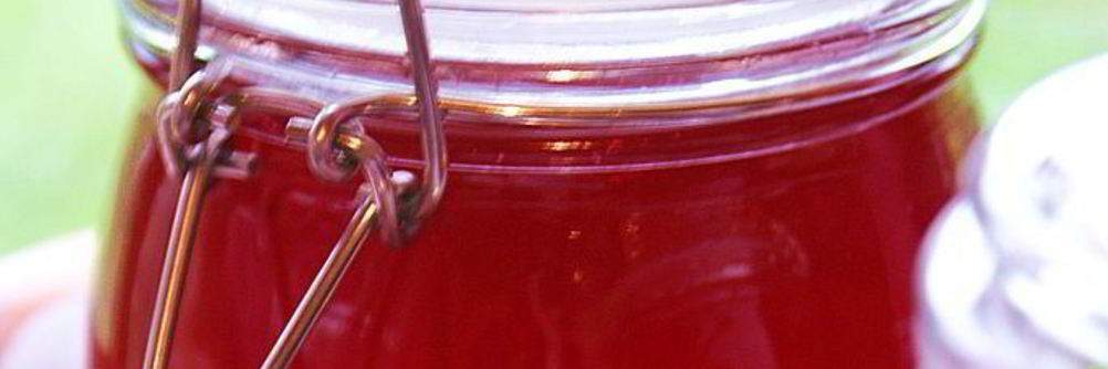 Желе из красной смородины