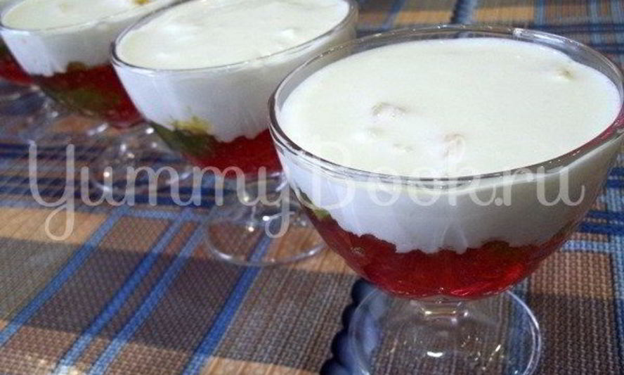 Рецепт желейного десертика