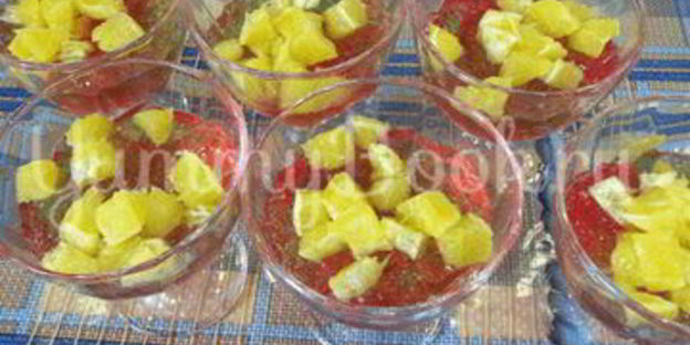 желейный десертик